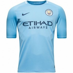 Футбольная футболка детская Манчестер Сити Домашняя 2017 2018